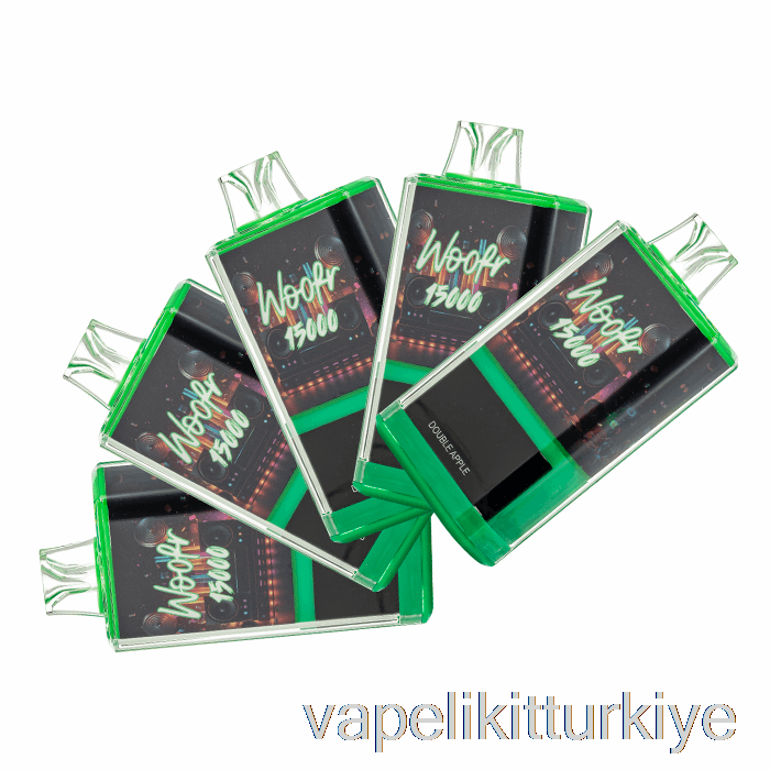 Vape Elektronik Sigara [5'li Paket] Woofr 15000 Tek Kullanımlık